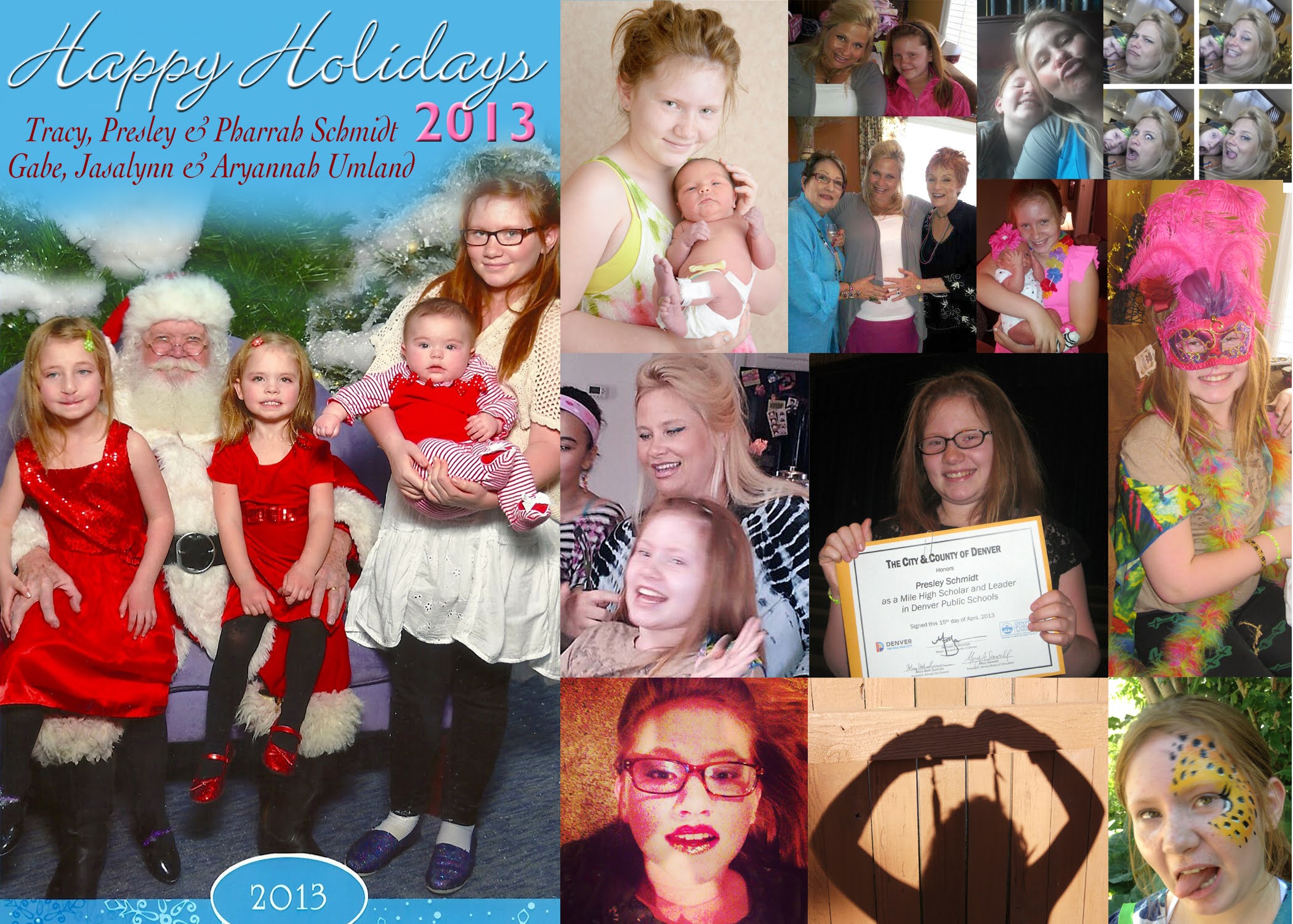 Tracy's 2013 Holiday Greeting Card