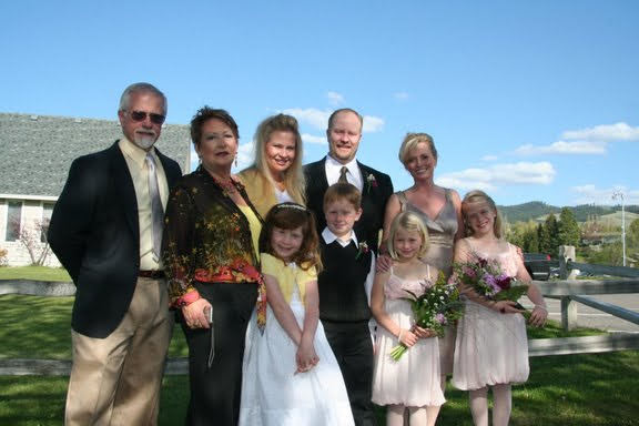 Matt's Family, (Don, Marty, Tracy, Presley), Matt, Heather, Coley, Macy, Megan