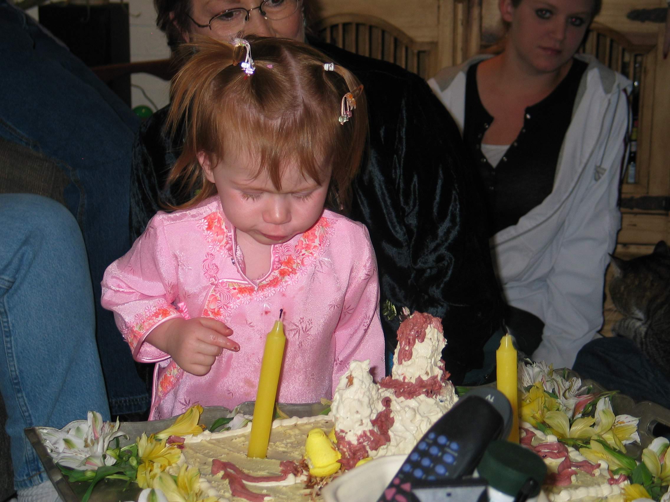 Presley's 2nd birthday, gmas famous cake design