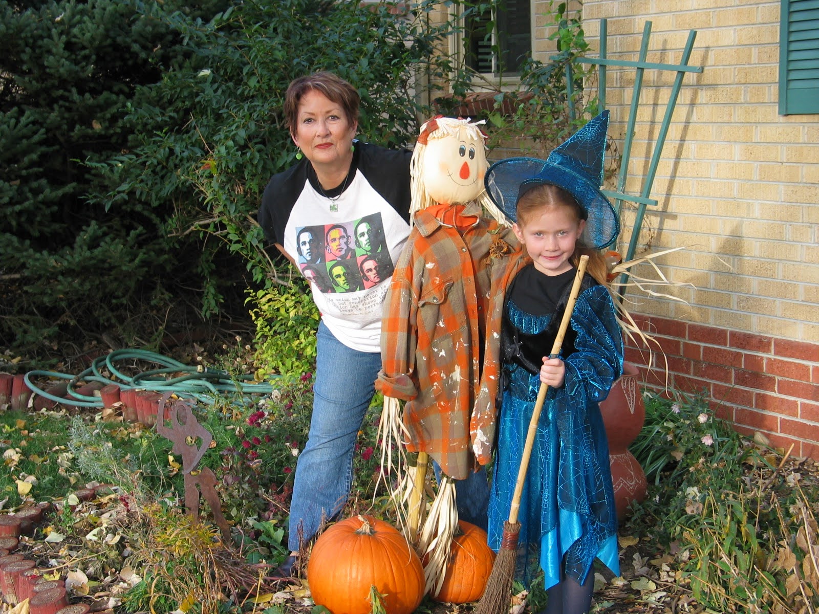 Marty and Presley, Halloween 2008