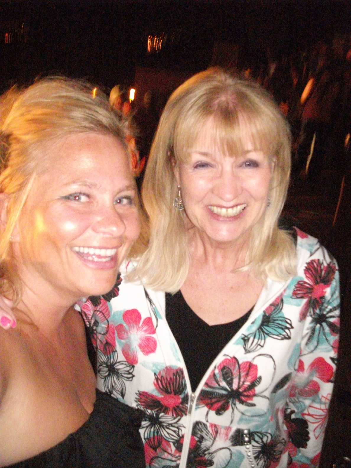 Tracy and Bonnie Rose at the Gypsy Kings Concert, Red Rocks