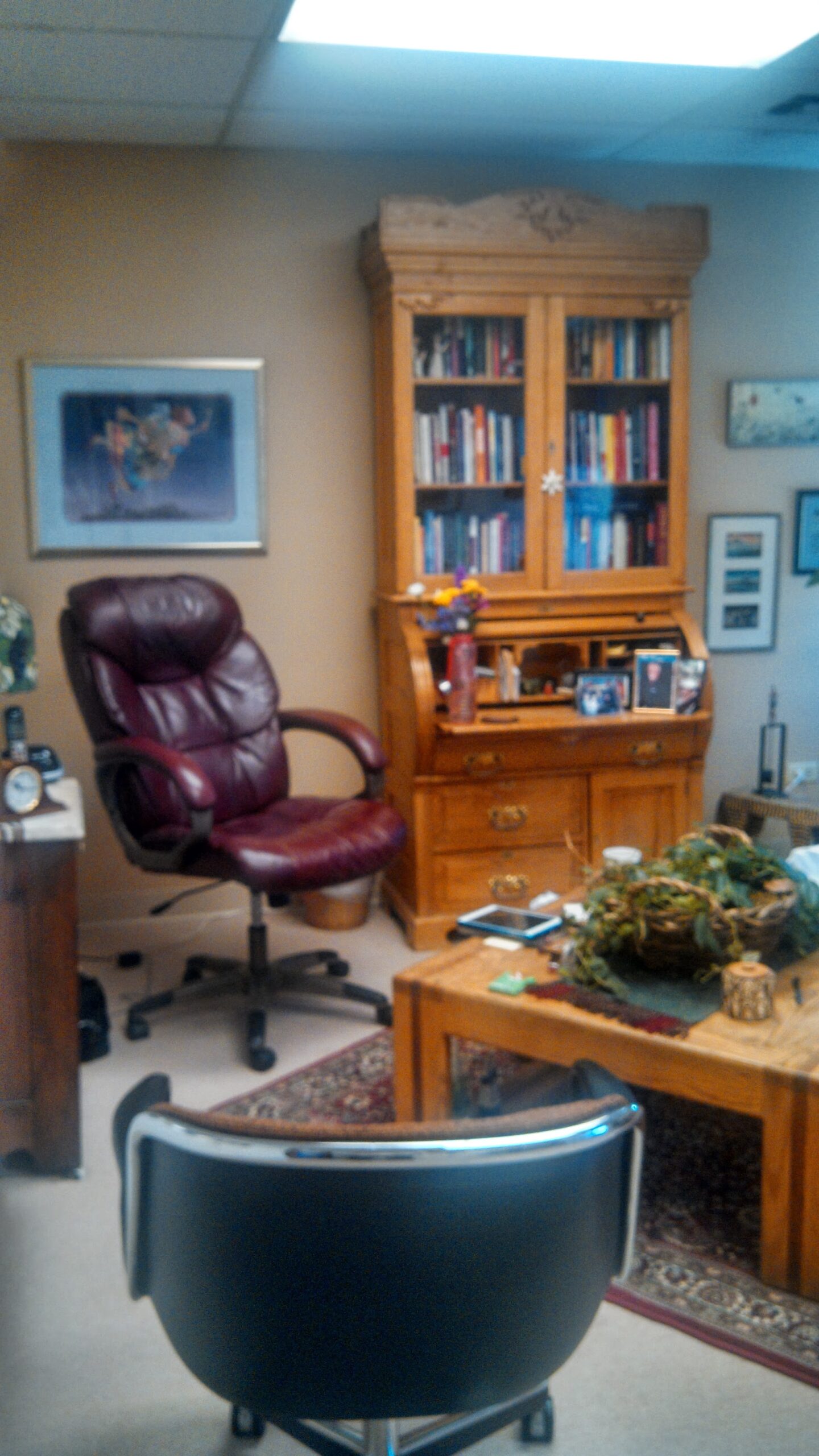 Marty's Office on Arapahoe Road for most of her private practice career.