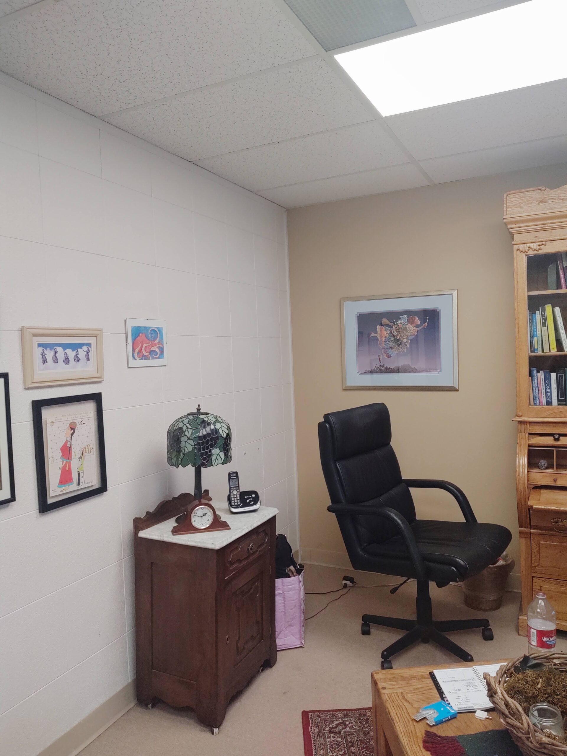 Marty's Office on Arapahoe Road for most of her private practice career.