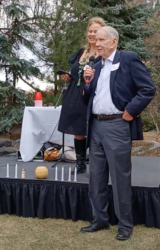 Eric Peterson Speaks at Marty Schmidt's Unconventional Retirement Party